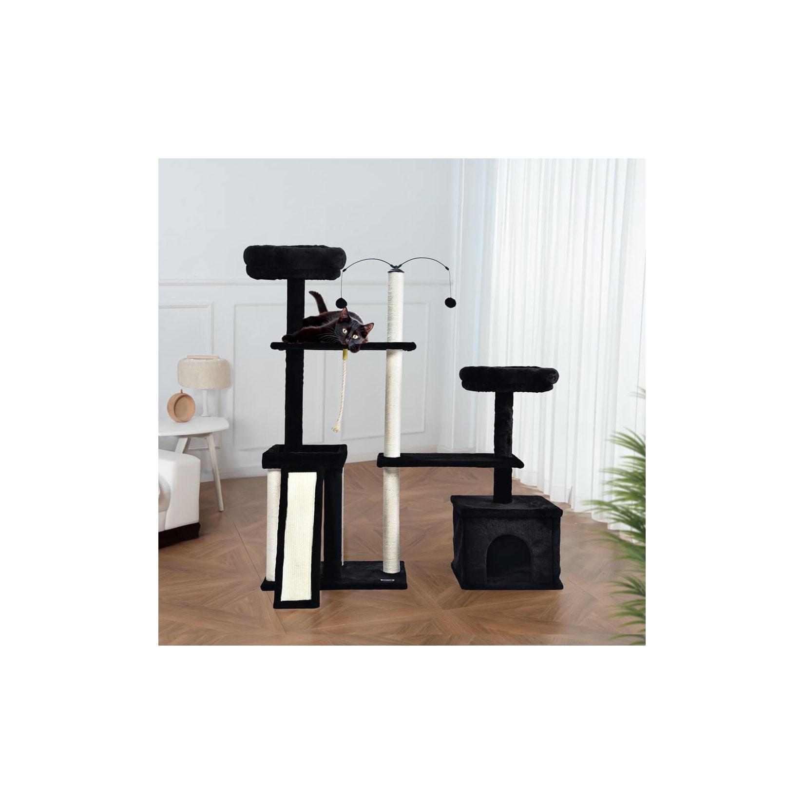 HOME DELUXE Kratzbaum JAX - Schwarz