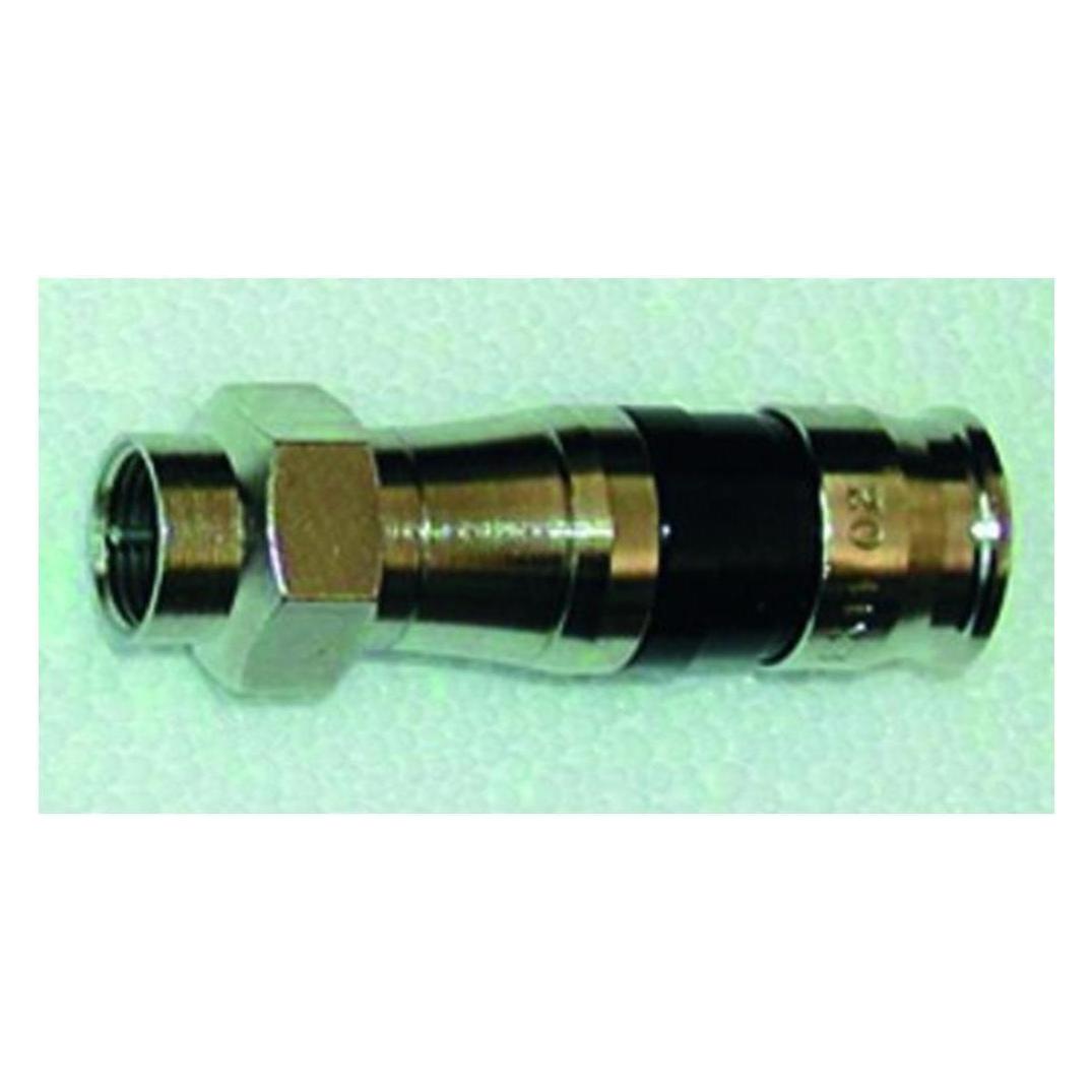 Triax Kompressionsstecker EX 11 Koax-Steckverbinder 5702663500969 (90 dB, Antennenkabel) (EX11)