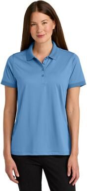 CornerStone CS451 Women's Workwear Pro Polo Shirt in Carolina Blue size 3XL   Polyester