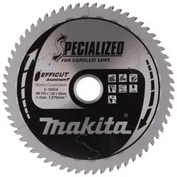 Makita EFFICUT Sägeblatt 216x30x63 Aluminium - E-16916