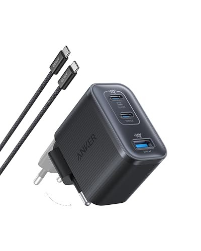 Anker Nano Oplader 70W met 3 poorten en USB-C inclusief kabel
