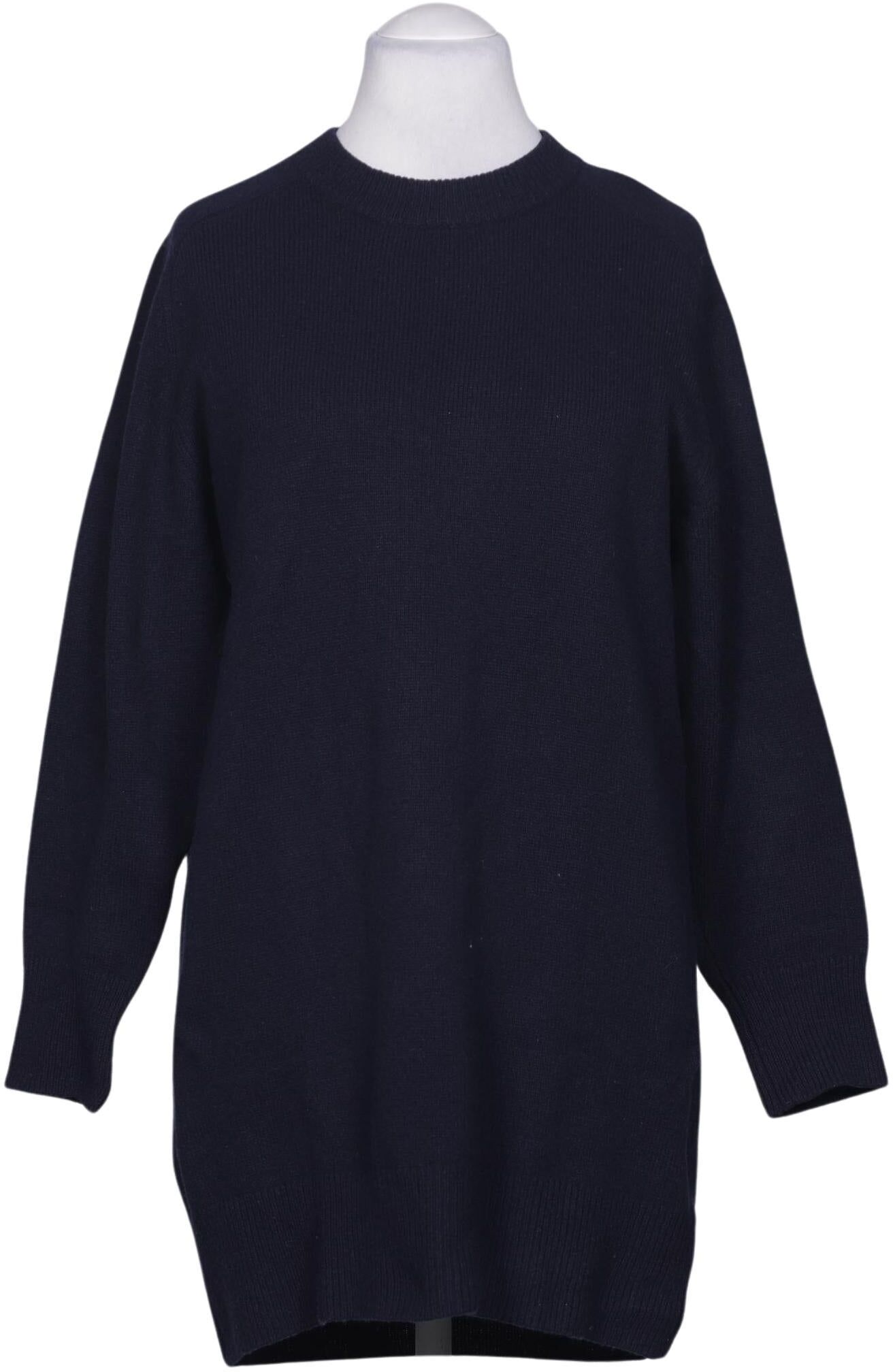 Wood Wood Damen Kleid, Marineblau, Gr. M, Wolle / Synthetik - Second Hand