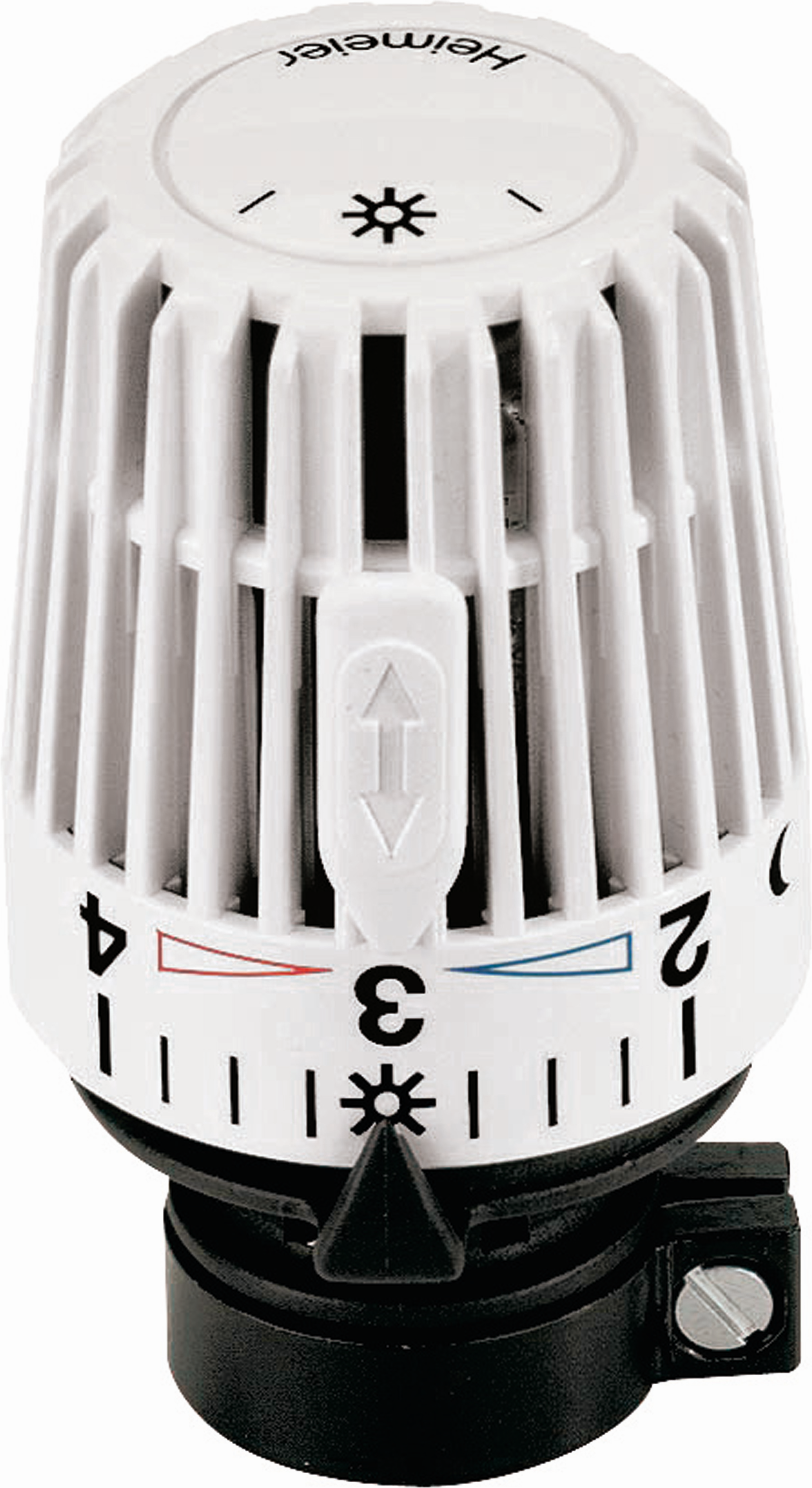 Heimeier tête thermostatique 9700 à 24,500 avec connexion directe, par Danfoss RAVL, blanc
