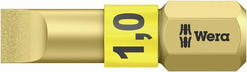 Wera 05 056174 001 800/1 BDC Schlitz-Bit Antrieb: 1/4" (6.3 mm) Abtrieb: Schlitz 25mm