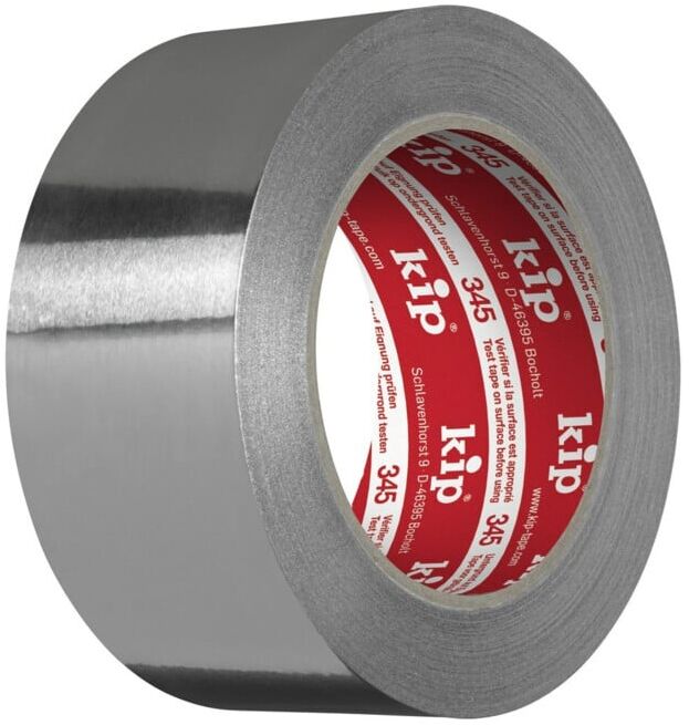 Kip Ruban adhésif aluminium DIN 4102 B1 Longueur 50m Largeur 50mm Film alu (345-32)
