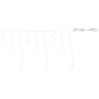 GLOBO LIGHTING Lichterkette "LED LICHTERKETTE", weiß, Gesamtlänge 17m, Lichterketten, Lichterkette IP44 Zuleitungskabel 5000mm L: 12000mm, Lichterkette
