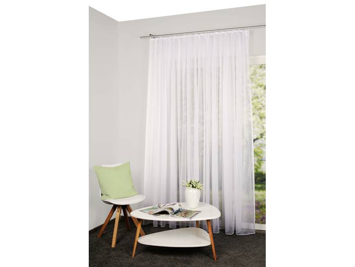 Fertigstore Sablio 600 x 245cm Weiß/Ecru