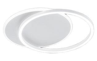 Perenz ORBIT Matwit LED-plafondlamp, Rond, Aluminium, 43W
