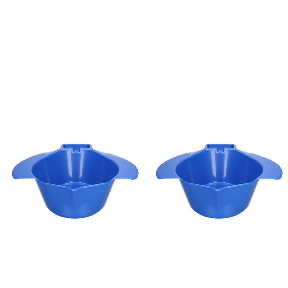 Bidet Becken Kunststoff blau 2x 2x1 St