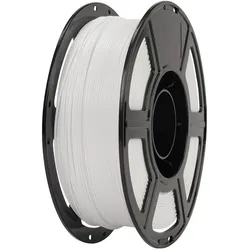 Renkforce RF-7552020 Filament PETG hitzebeständig, flexibel, hohe Zugfestigkeit (PETG, 1000 g, 1.75 mm), Filament, Weiss