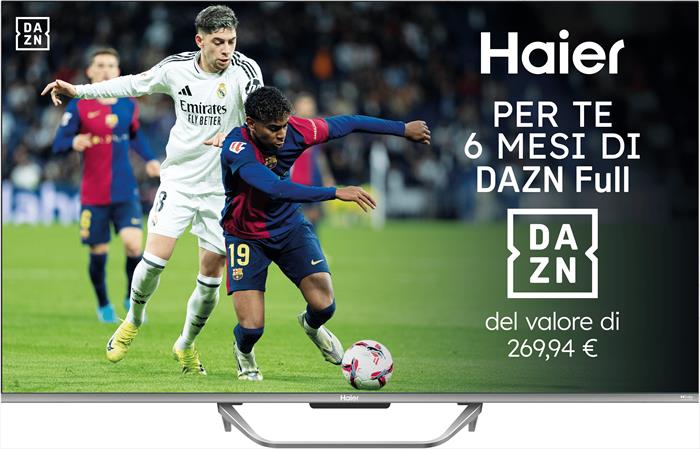 HAIER Smart Tv Qled Uhd 4k 43" H43q80fux-nero