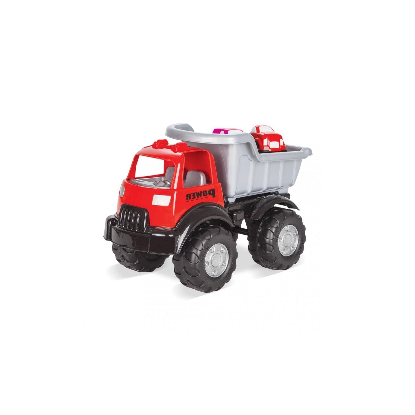 Pilsan Spielzeug LKW Power 06517 zwei kleinen Autos LKW-Kipper ab 3 Jahren rot