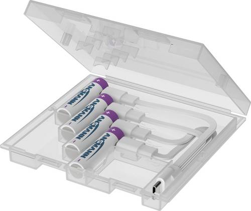 Ansmann Micro (AAA)-Akku Li-Ion 400 mAh 1.5V 4St.