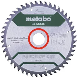 Metabo, Sägeblatt, Precision Cut Wood - Classic