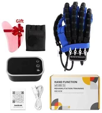 Inspired Finds Automatic Rehabilitation Robot Gloves Stroke Recovery Hand Therapy & Finger Training Device For Hemiplegia Patients right Hand size S