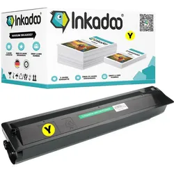 Inkadoo, Toner, Kompatibel Toner für Toshiba T-FC50E Tonerkartusche (Y)