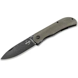 Böker, Mehrzweckmesser, Exskelibur II Framelock Micarta (7.10 cm)