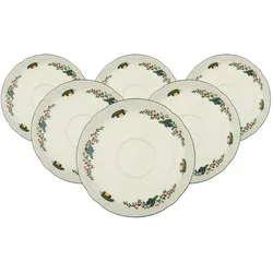 Seltmann Weiden Marieluise Weihnachten Kombi-Untertasse ø 14,8 cm 6er Set