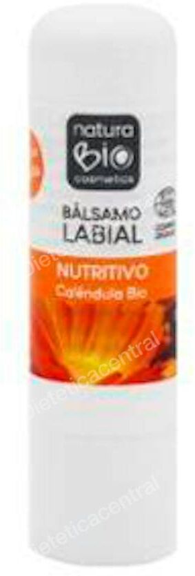 Naturabio cosmetics balsamo labial nutritivo calendula bio- plastico 9,5 gr