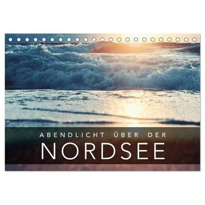 Abendlicht über der Nordsee (Tischkalender 2027 DIN A5 quer), CALVENDO Monatskalender