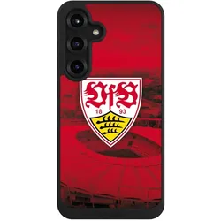 Nivocase Handyhülle für Samsung Galaxy S25+ Hülle NIVOpure Case Schwarz Offizielles Lizenzprodukt Stadion (Samsung Galaxy S25+), Smartphone Hülle, Schwarz