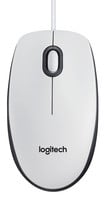Logitech M100 Optische Muis - Wit - USB - 1000 dpi - Bekabeld