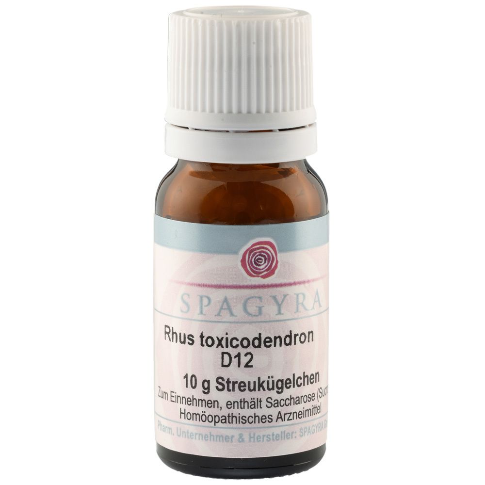 Rhus Toxicodendron D 12 Globuli 10 g