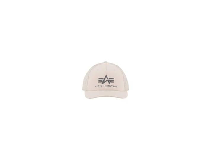Alpha Industries Basic Trucker Cap Trucker Cap für Herren Jet Stream White