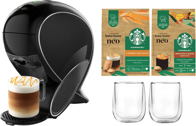 Krups NESCAFÉ Dolce Gusto NEO Latte Starbucks Bundel YY5892FD