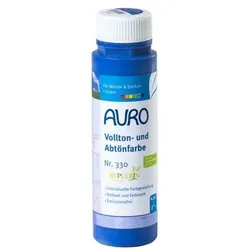 Auro Vollton- und Abtönfarbe 330 ultramarin-blau - 0,25 l Flasche