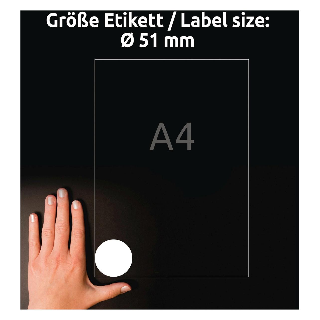 Avery Runde Etiketten (6225-10)