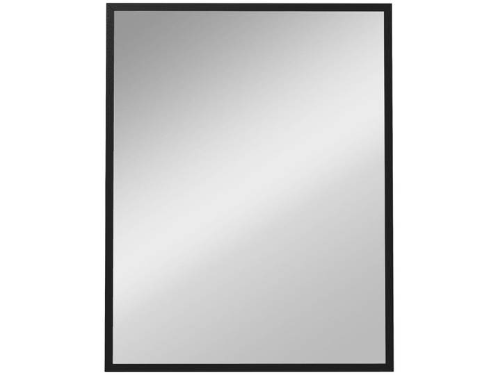Homcom Wandspiegel MDF Glas Schwarz, 2x90x70 cm, Spiegel