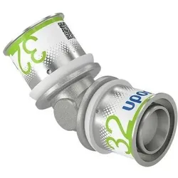 Uponor, Rohrverbindungstechnik, S-Press Plus vinkel - 45 gr. 32x32 mm (Winkelverbindung)