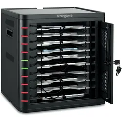 Kensington Charging Cabinet / Ladeschrank USB-C, Notebookwagen, Schwarz