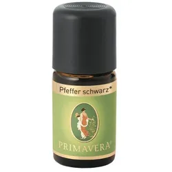 Pfefferöl Schwarz kbA ätherisch 5 ml