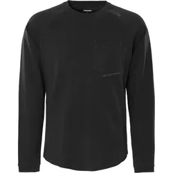 Langarmshirt "7821 GHT" Haverdal Bio-Baumwolle - L - schwarz