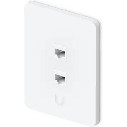 Ubiquiti Networks Vertikal Paintable Keystone Wall Plate 2-Port (Netzwerk Zubehör), Zubehör Netzwerk