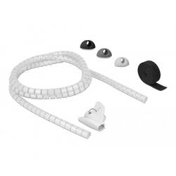 Delock Kabel-Halteclips Kunststoff Schwarz flexibel (Ø x H) 29 mm x 15 mm 1 Set 18392