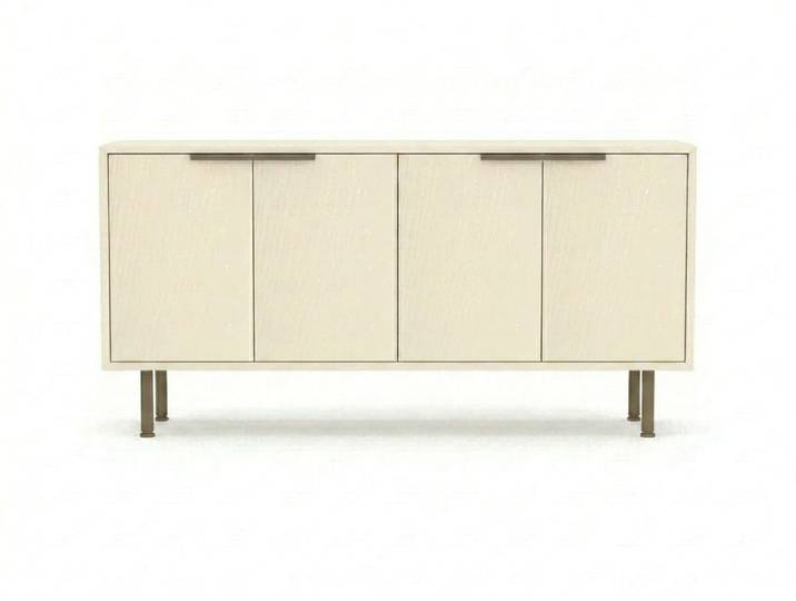 JVmoebel Sideboard Sideboard Kommode Moderner weißer Schrank für das Wohnzimmer Design, Made in Europa