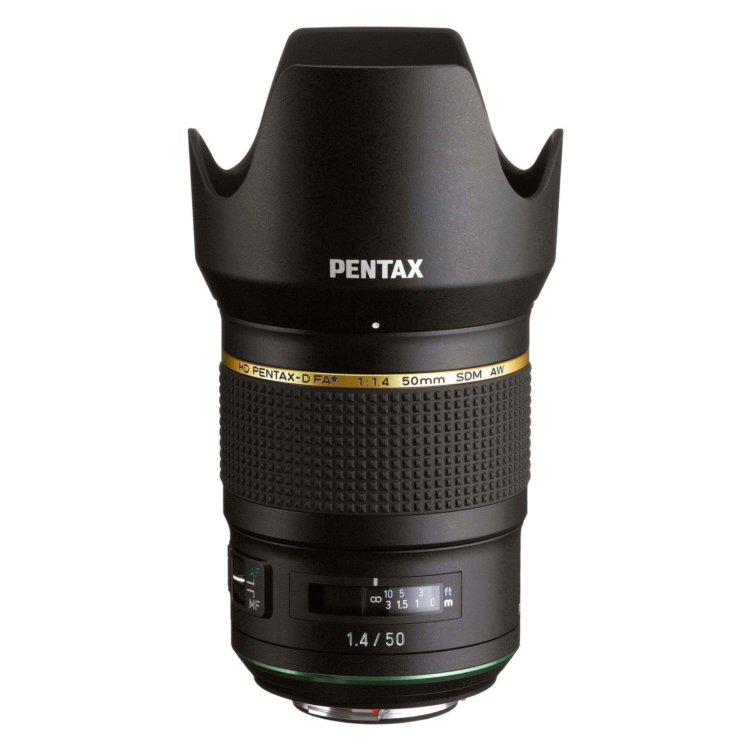Pentax HD FA 50mm / 1.4 SDM AW (Pentax K, APS-C / DX, Micro Four Thirds, Vollformat) (21260)