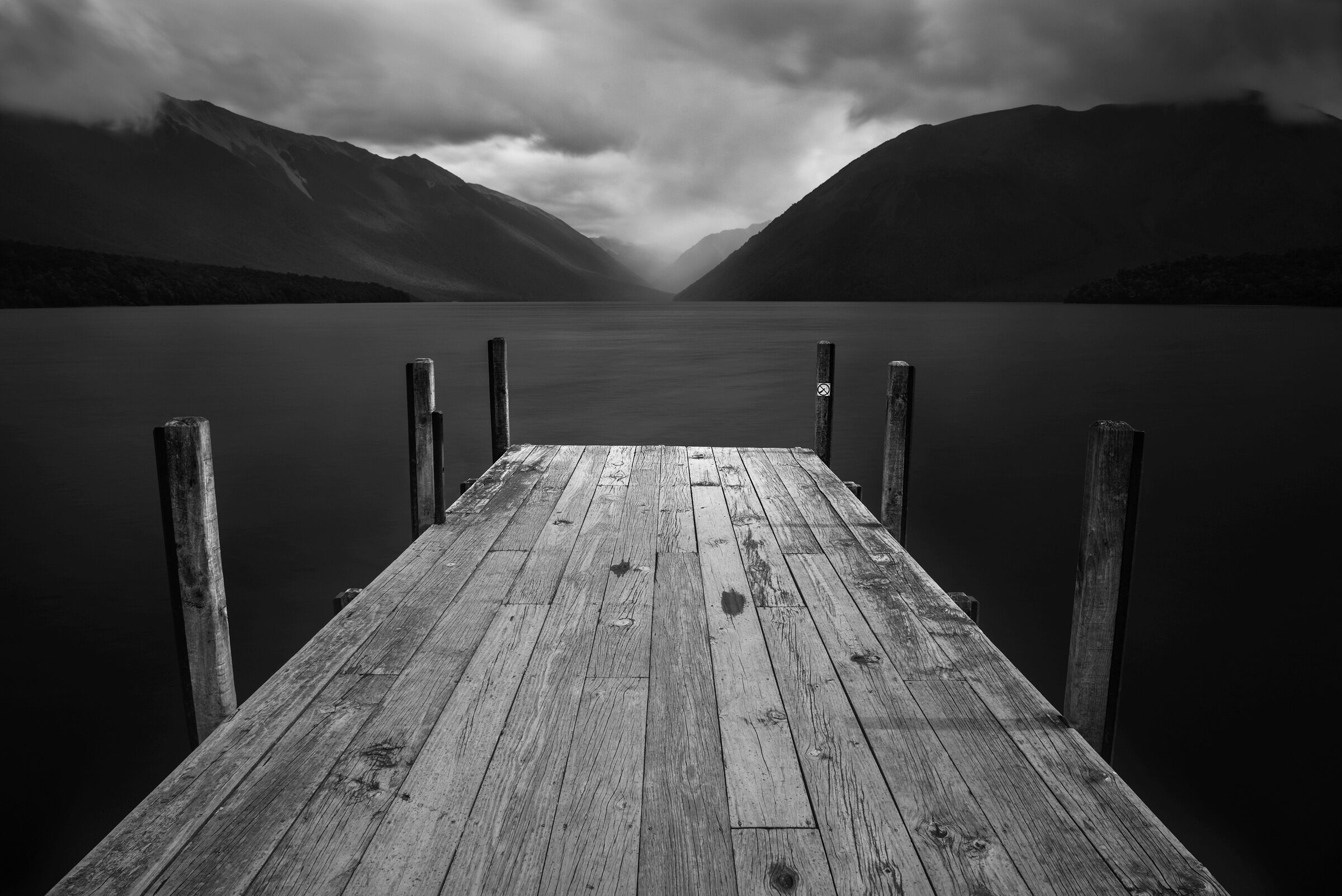 Fototapete PAPERMOON "Photo-Art YAN ZHANG, DER SEE", bunt, B:4m L:2,6m, Vlies, Tapeten, Fototapete bunt B/L: 4m x 2,6m, Bahnen: 8 Stk.