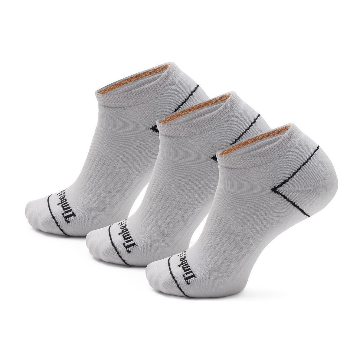 Timberland Mens 3 Pack Bowden Full Cushion No Show white M TB0A6BA31001-M