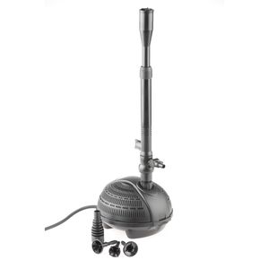 Pontec Teichpumpe PondoVario 1500, 230 V Springbrunnenpumpe, 1.500 l/h, 25 W, 10 m Kabel, Förderhöhe 1,9 m