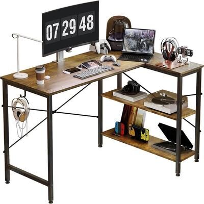 No 47 Inch Small L Shaped Computer Desk