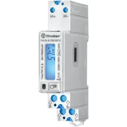 Finder, Energiemessgerät, 7M.24.8.230.0310 Wechselstromzähler digital 40A MID-konform: Ja 1St.