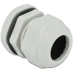 DELOCK Kabelverschraubung PG25 10 Stück grau