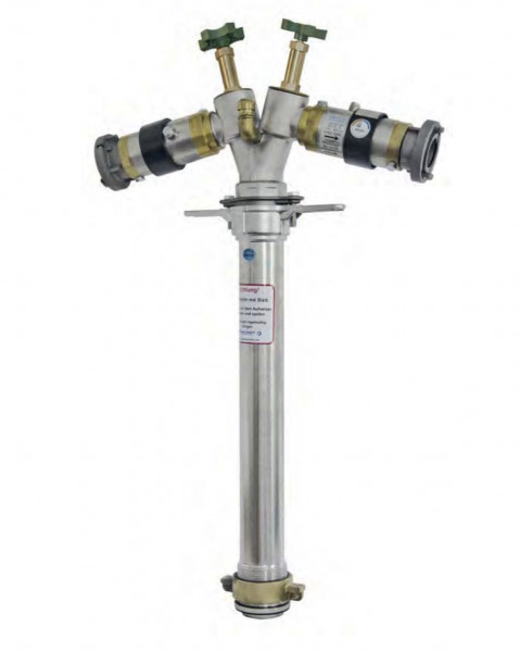 Trinkwasser Standrohr DN80 2x Systemtrenner BA 2x Storz C