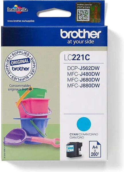 Brother LC-221C - Cyan - Druckerpatrone