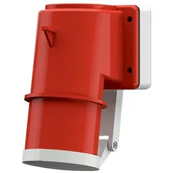 Mennekes 3356 Phasenw. Aufbaustecker 32A4p6h400V IP44