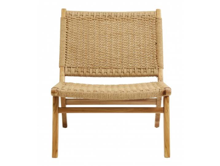 Nordal Club loungestoel - teak